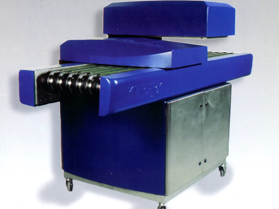 First production KERAjet ceramic printer